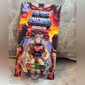 Mattel He-Man Grizzlor Action Figure - Red and Brown